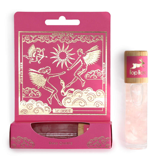 Hop Hare© Tarot Edelstein-Roll-on mit ätherischen Ölen "Die Liebenden" 10ml