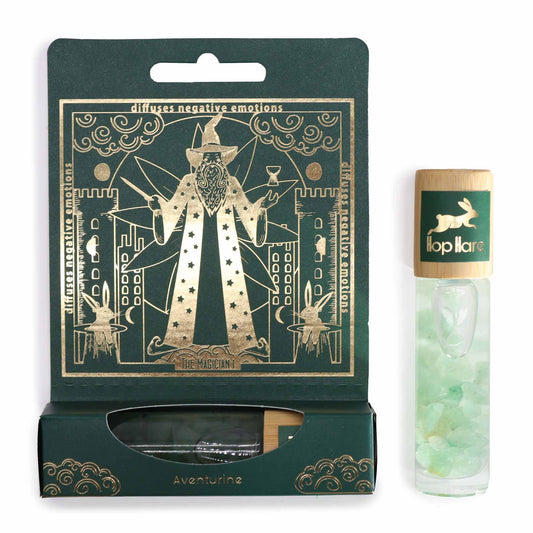 Hop Hare© Tarot Edelstein-Roll-on mit ätherischen Ölen "Der Magier" 10ml