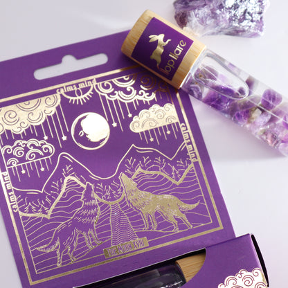 Hop Hare© Tarot Edelstein-Roll-on mit ätherischen Ölen "Der Mond" 10ml