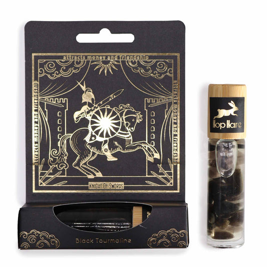 Hop Hare© Tarot Edelstein-Roll-on mit ätherischen Ölen "Der Ritter" 10ml