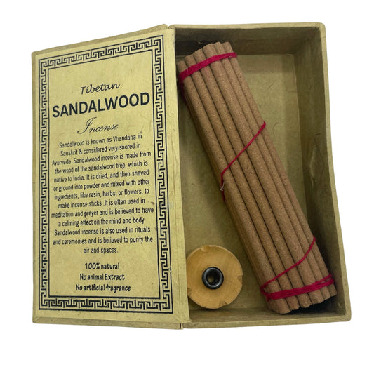 Himalaya Sughandit-Dhoop Räucherstäbchen-Geschenkset - Sandelholz