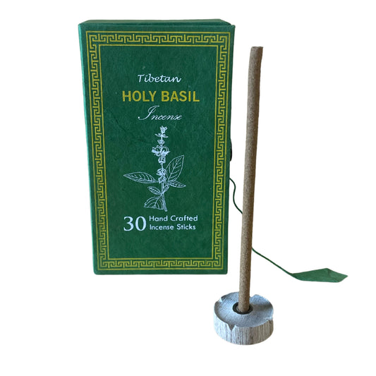 Himalaya Sughandit-Dhoop Räucherstäbchen-Geschenkset - Hl. Basilikum