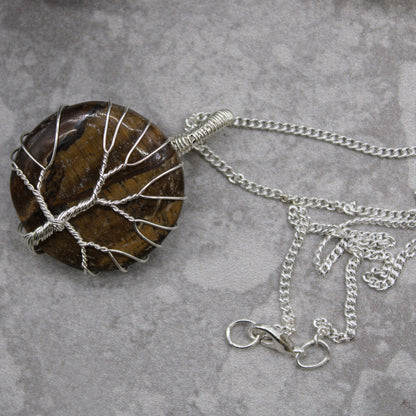 Indische Edelsteinkette - Lebensbaum -5 Designs