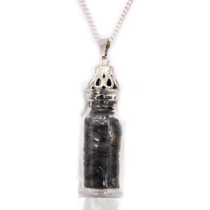 Indische Edelsteinkette - Edelsteine in Flasche - 5 Designs