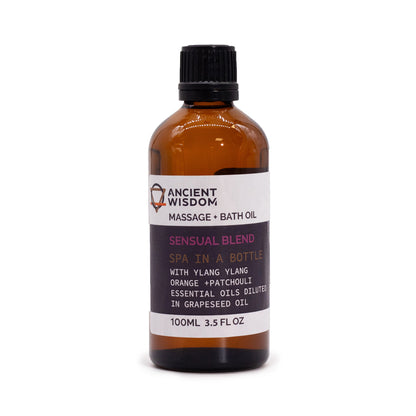 Ätherisches Massage & Badeöl – Sensual Blend - 100ml