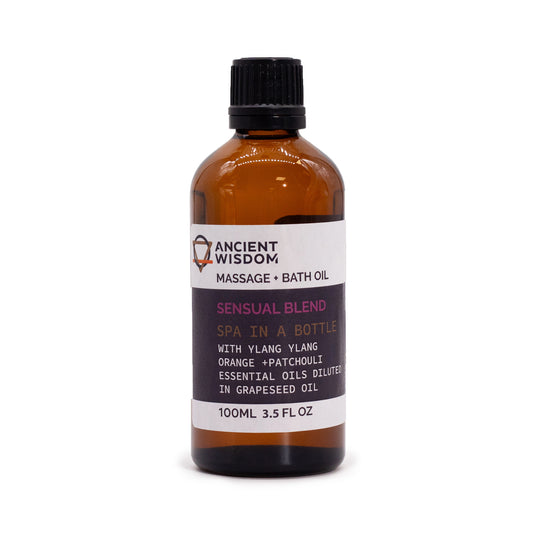 Ätherisches Massage & Badeöl – Sensual Blend - 100ml