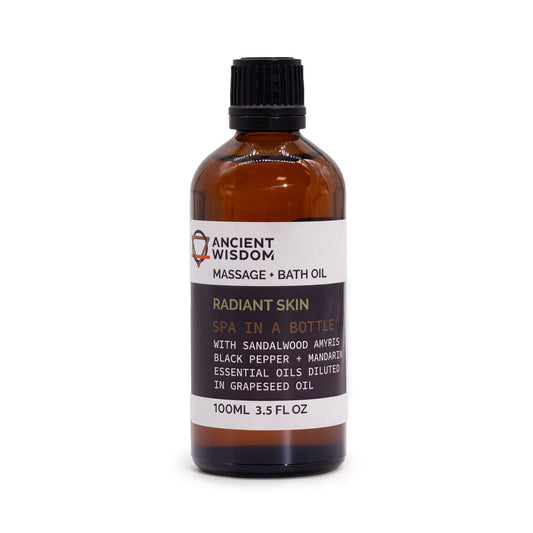 Ätherisches Massage & Badeöl – Radiant Skin - 100ml