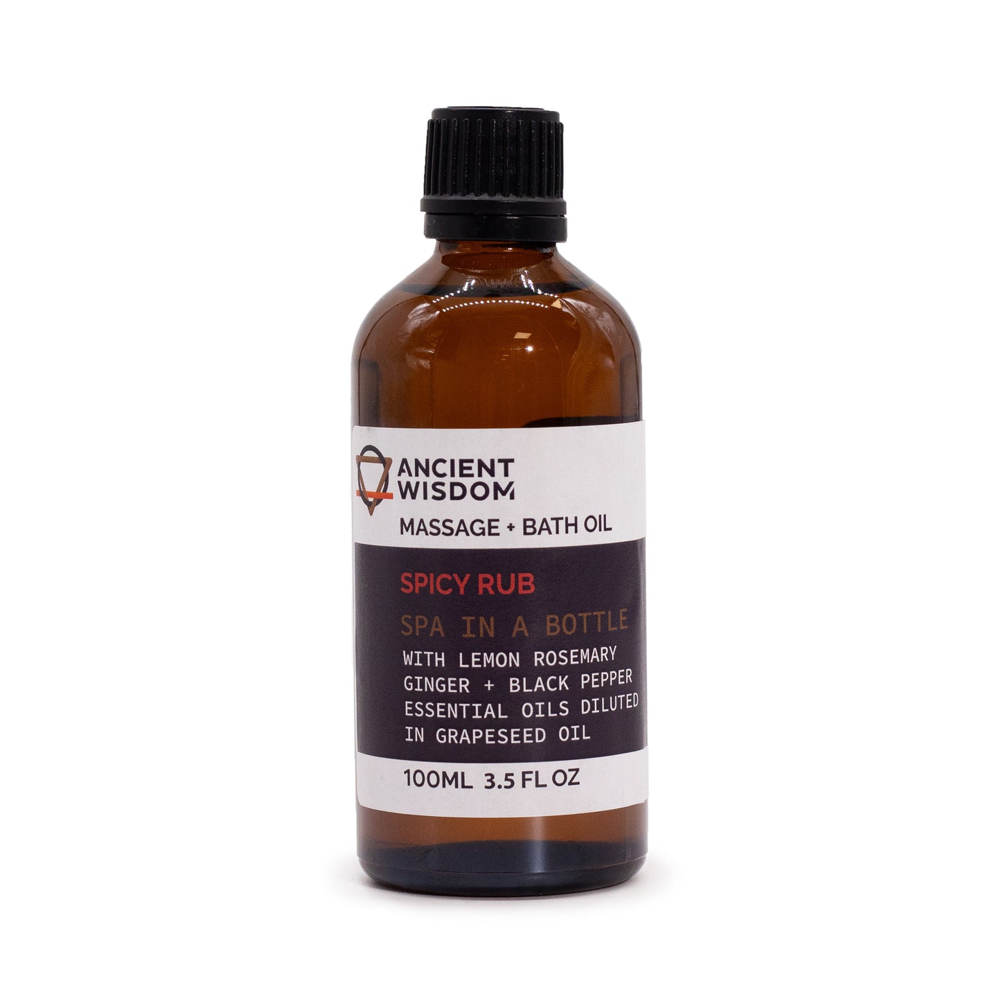 Ätherisches Massage & Badeöl – Spicy Rub - 100ml