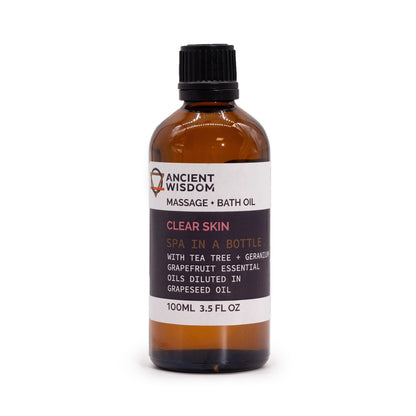 Ätherisches Massage & Badeöl – Clear Skin - 100ml