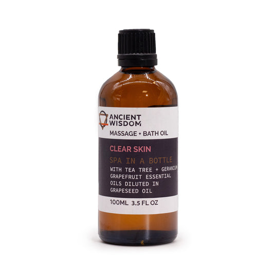 Ätherisches Massage & Badeöl – Clear Skin - 100ml