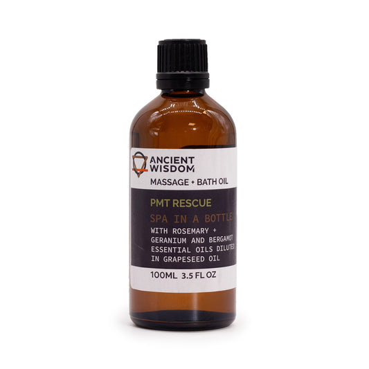 Ätherisches Massage & Badeöl – PMT Rescue - 100ml