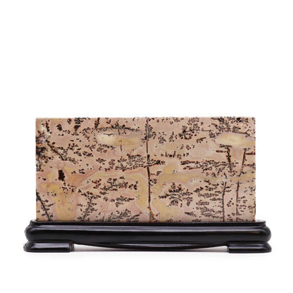 Guohua Bildstein - Landschaft - 140 x 80 mm - ca. 100g - Bildstein - Hauttempel
