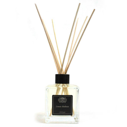 Zitronenverbene Ätherisches Öl Rattanstäbchen Diffusor 200ml - Rattanstäbchen-Diffusor - Hauttempel