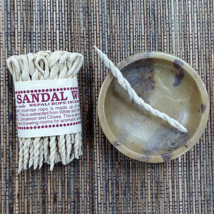 Pure Herbs Räucherseil - Sandelholz & Gewürze