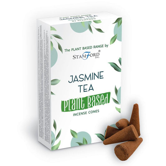 Räucherkegel auf Pflanzenbasis – Jasmintee (Jasmine Tea)