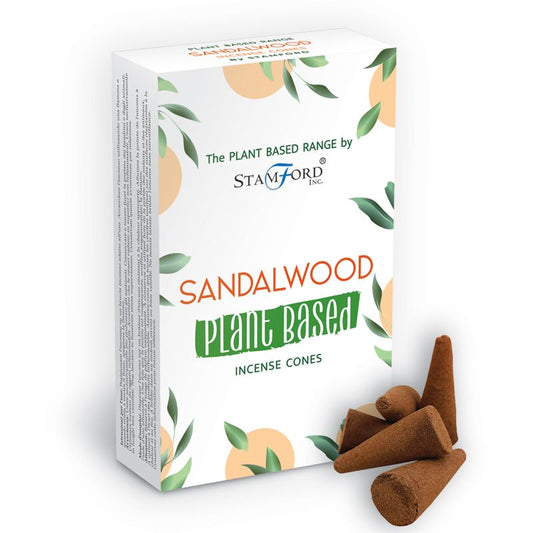 Räucherkegel auf Pflanzenbasis – Sandelholz Sandalwood)