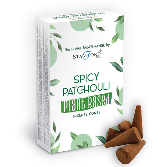 Räucherkegel auf Pflanzenbasis – Würziger Patchouli (Spicy Patchouli)