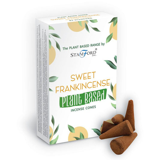 Räucherkegel auf Pflanzenbasis – Süßer Weihrauch (Sweet Frankincense)